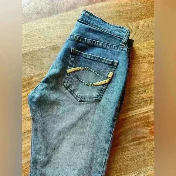 Delia’s Kick and Flare Low-Rise Jeans | 1/2 | Medium Blue Wash - Picture 2 of 10